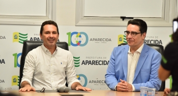 Prefeito Vilela e César Moura querem promover a retomada da economia de Aparecida com a geração de mais empregos